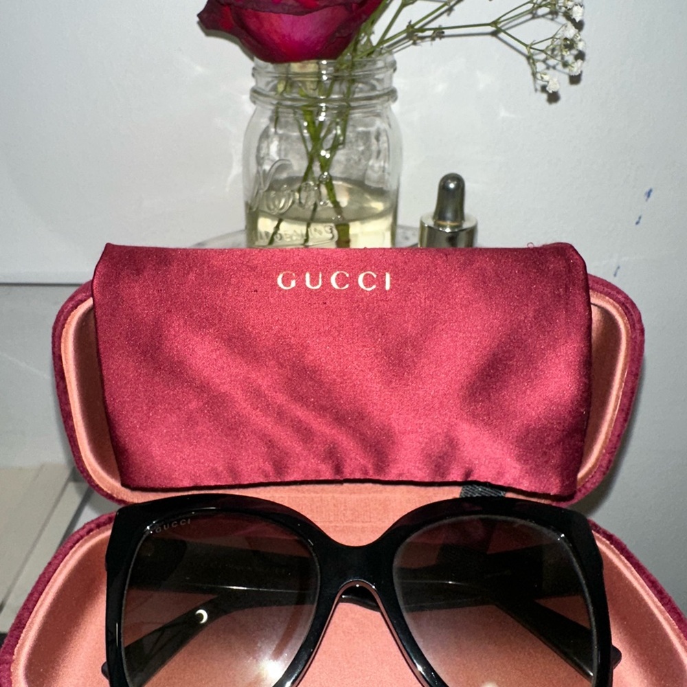 Gucci Black Women's Sunglasses